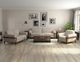 International Furniture Direct Loft Brown Ivory Accent Chair-1