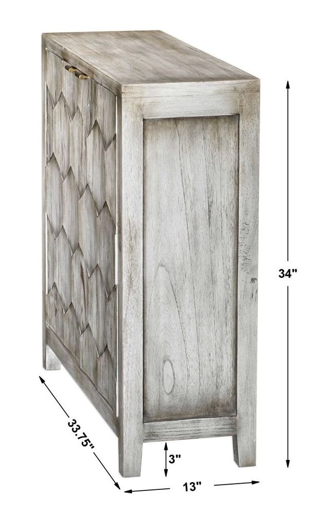 Uttermost® Catori Smoked Ivory Cabinet-3