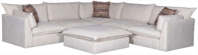 Mayo Customizable 6380F 5-Piece L-Shape Sectional-0