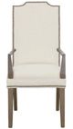 Fairfield® Customizable Dining Entree Empire Tall Back Arm Chair-1