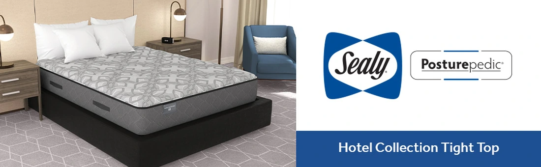 Sealy Posturepedic Hotel 11.5" Innerspring Extra Firm Tight Top - Thumbnail 2