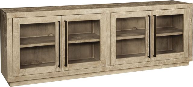 Signature Design by Ashley® Belenburg Washed Brown 4 Door Accent Cabinet-0