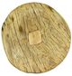 Furniture Classics Beige Tripod Table with Brown Base-1