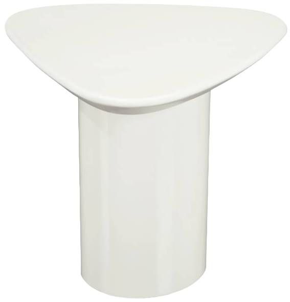 Moe's Home Collection Eden Ivory Lacquer Accent Table-2
