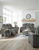 Signature Design by Ashley® Next-Gen DuraPella 3-Piece Slate Reclining Living Room Set-4