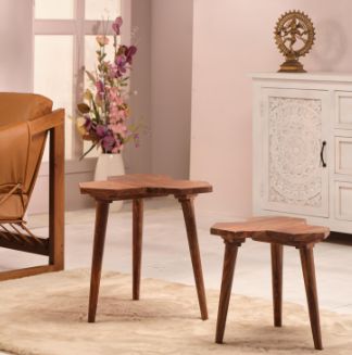Jaipur Furniture Tananger Brownstone Nesting Table-1