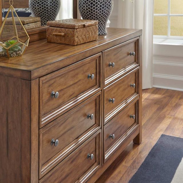 homestyles® Sedona Toffee Dresser and Mirror-4