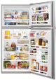 Whirlpool® 30" 18.3 Cu. Ft. Monochromatic Stainless Steel Top Freezer Refrigerator-3