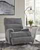 Ingram Manual Recliner (Grey)-2