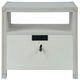 Universal Explore Home™ New Modern Riven Light Gray Nightstand-3