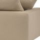 Armen Living Liberty Sahara Brown Accent Chair and a Half-4