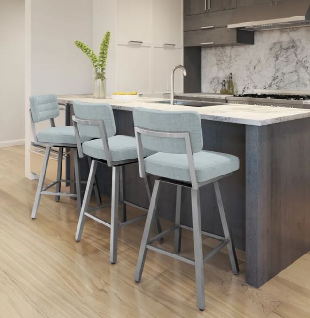Amisco Customizable Phoebe Upholstered Swivel Counter Stool-3