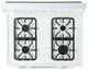 Element® 30" White Freestanding Gas Range -4