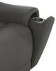 Flexsteel® Carter Smoke Power Reclining Loveseat with Power Headrests and Lumbar-4