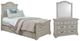 American Woodcrafters 7820 Stonebrook 3-Piece Antique Gray Twin Bedroom Set-0