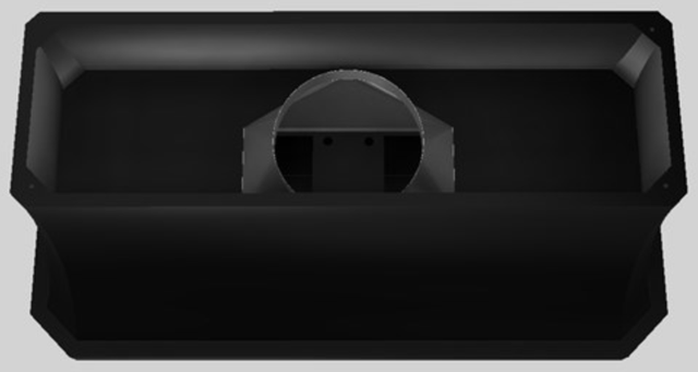 Vent-A-Hood® Designer Series 60" Black Island Range Hood-2