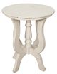 Vintage Furniture Tiffany White Accent Table-0