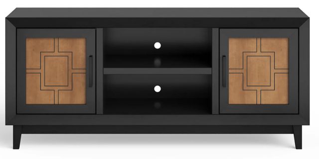 Legends Home Ventura Black/Bourbon 65" TV Stand-0