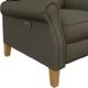 Best® Home Furnishings Customizable Joanna Power High Leg Recliner with Honey Birch Legs-4