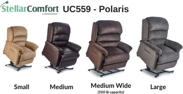 Comfort Zone™ by UltraComfort™ Polaris Small Power Lift Recliner-2