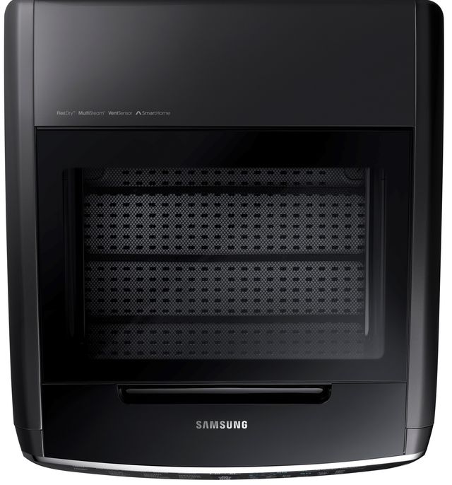 Samsung 7.5 Cu. Ft. Black Stainless Steel FlexDry™ Electric Dryer-3