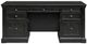 Martin Furniture Kingston Dark Chocolate Double Pedestal Desk-0