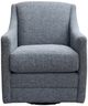Decor-Rest® Furniture LTD Manhattan Graphite Swivel Chair-3