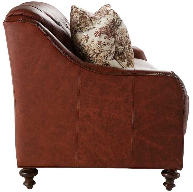 Marshfield Furniture Harlow Brown Leather Sofa-2