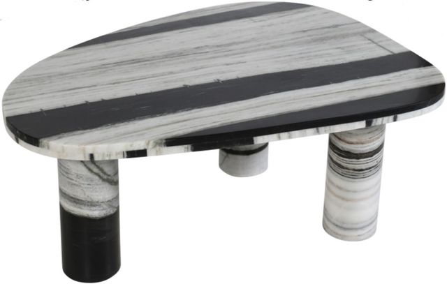 Meridian Furniture Messina Panda Marble Coffee Table-0