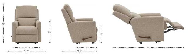 La-Z-Boy® Wynne Hazel Manual Wall Recliner-2