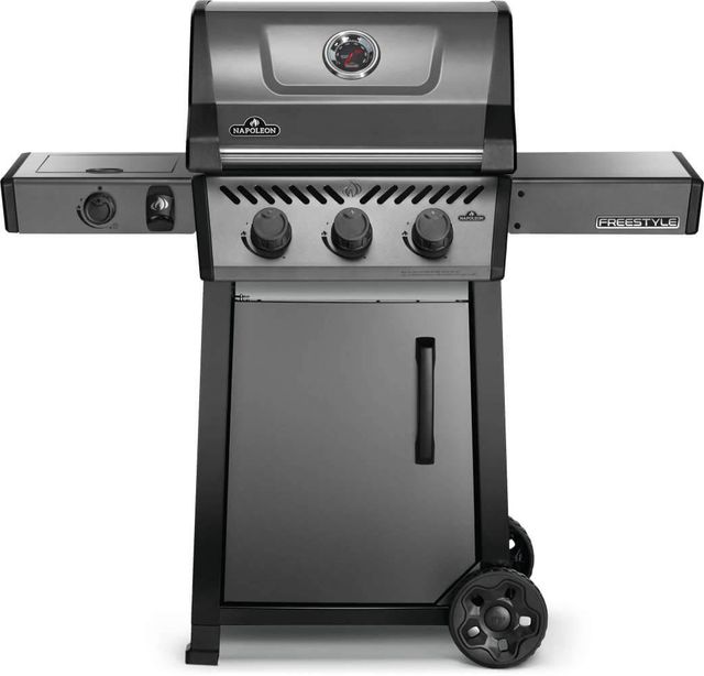Napoleon Freestyle™ 365 SB 3-Burner Graphite Grey Freestanding Liquid Propane Grill-0