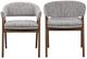 New Classic® Home Furnishings Miller Walnut Dining Arm Chair-5