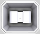 Vent-A-Hood® Designer Series 36" White Island Range Hood-1