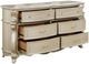 New Classic® Home Furnishings Monique Champagne Dresser-3