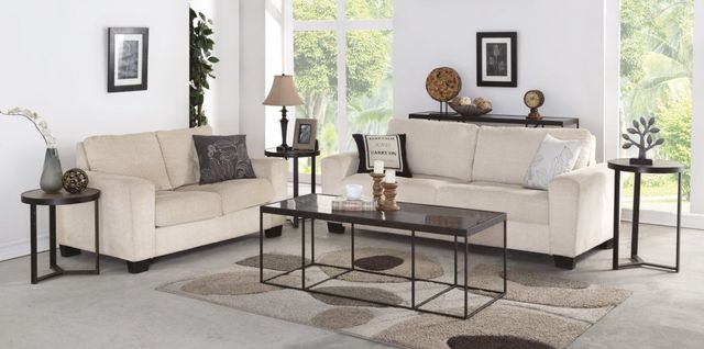Flexsteel® Carmen Aged-Bronze Medium Bunching Table-2