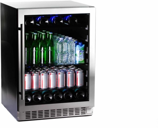 Azure 2 Series 24" 5.6 Cu. Ft. Stainless Steel Beverage Center-1