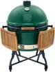 Big Green Egg® 2XL Egg 29" Green Freestanding Charcoal Grill with Ultimate Kit-1