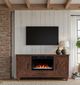 Legends Home Real Cozy Liberty Barnwood 64" Fireplace Console-1