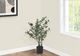 Monarch Specialties Inc. Green/Black 35" Artificial Potted Eucalyptus Tree-3