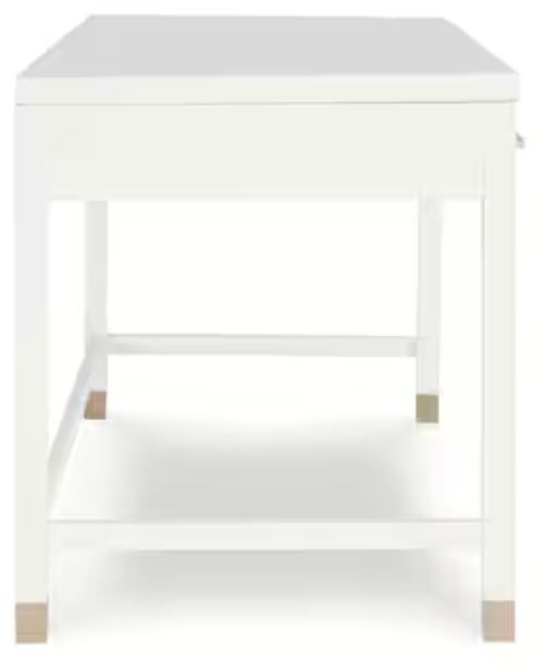 Bassett® Furniture Tidewater Hampton White Writing Desk-2