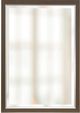 Stylecraft Brown/Chrome Framed Beveled Mirror-0