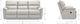 La-Z-Boy® Brooks Mushroom Manual Reclining Sofa-4