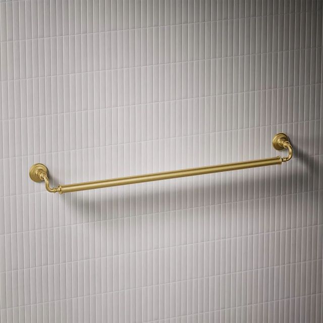 KOHLER® Artifacts® Vibrant Brushed Moderne Brass 42"  Grab Bar-1