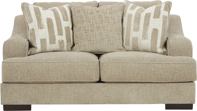 Benchcraft® Lessinger Pebble Loveseat-1
