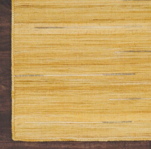 Nourison Home™ Interweave Yellow 5'x7' Area Rug-2