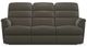 La-Z-Boy® Tripoli Tar Power Wall Reclining Sofa with Headrest and Lumbar-0