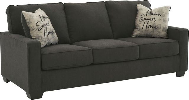 Signature Design by Ashley® Lucina Charcoal Queen Sleeper Sofa-0