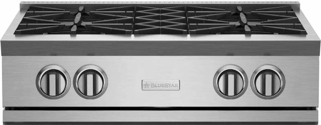 BlueStar® RNB Series 30" Stainless Steel Liquid Propane Gas Rangetop-0