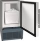 U-Line® 15" 25 lb. Stainless Steel Crescent Ice Maker-1