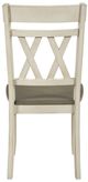 Homelegance® Ogden Brown/White Dining Side Chair-4